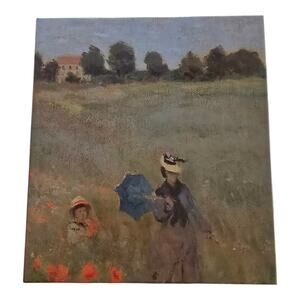 hallmark refillable address book poppyfield claude monet